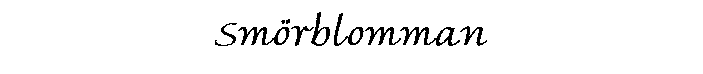Smrblomman