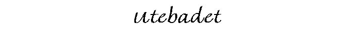 Utebadet