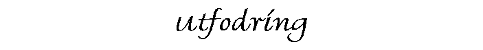 Utfodring