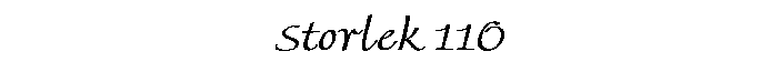 Storlek 110