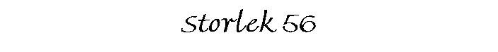Storlek 56