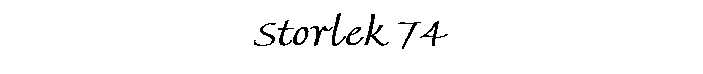 Storlek 74