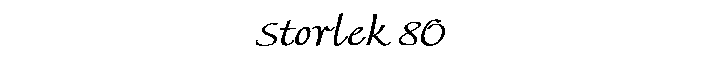 Storlek 80