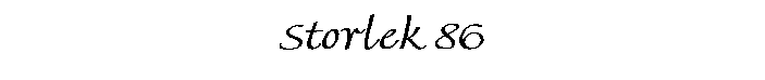Storlek 86
